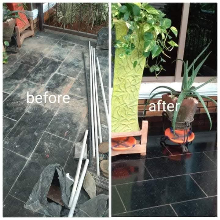 Industrial floor polishing machine