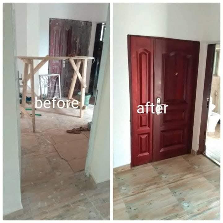 Post construction polishing